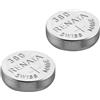 Best price square 2 x Renata Batteria Orologio - Fatto In Svizzera - Tutte Le Taglie - Ossido D'ar