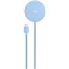 Force Power, Caricabatterie wireless magnetico da 15W, Blu