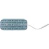 Kestore 4 Elettrodi Adesivi Pregellati 50 x 90 mm cavetto attacco femmina Jack 2 mm