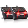 ASPECTEK Repellente per Animali [Confezione Da 2],Predator Eye a Energia Solare Con Due