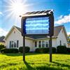 Gooqand Lampada Antizanzare Elettrica Solare,Zanzariera Elettrica da Esterno 4000V | Goo