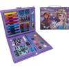 CARTOON Valigetta con colori Frozen Disney per bambini set 65 pezzi di colori e