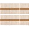 WISYOK 300PZ Bastoncini Legno Abbassalingua Legno Sterili Stecchi Gelato Naturale