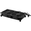 USB Fan Radiatore Assiale USB Efficiente 120mm Doppia Ventola per Computer TV Box Router