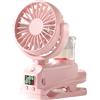 Ventilatore 360 Rotante Portatile Clip Ventilatore Flusso Direzionale Doppi
