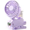 Ventilatore 360 Rotante Portatile Clip Ventilatore Flusso Direzionale Doppi