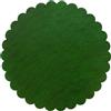 PuntoCasaStore® 50 pz velo veli di fata organza tondo veletti diametro 24 cm | verde scuro
