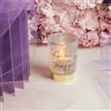 PuntoCasaStore® Lampada decorativa 8,8x8,8x12,5 cm tema viaggio con frase bomboniera 2026 stile