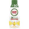 Fairy Platinum Detersivo Lavastoviglie Liquido, Gel Lavastoviglie, 50 Lavaggi, E