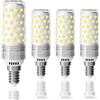 Lutw Lampadina LED E14, 10W Luce Luce Fredda 6000K, Lampadina Alogena E14 Equivalenti