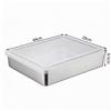 Tortiera in Acciaio per Cottura Tiramis�� 44x29cm Profondit�� Struttura Des
