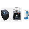 IDRACOM Stazione di sollevamento acque fogna 200 lt. con pompa trituratrice hp.1,5