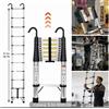 Samar Car SCALA TELESCOPICA IN ALLUMINIO PORTATILE ESTENSIBILE MULTIUSO TELESCOPICA 5 MT