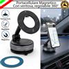Esselle Parts PORTACELLULARE AUTO MAGNETICO PER MASERATI GHIBLI VENTOSA 360° ANELLO INCLUSO