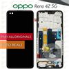 Oppo DISPLAY OPPO RENO 4Z 4 Z 5G CPH2065 SCHERMO FRAME LCD TOUCH VETRO PARI ORIGINALE