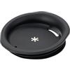 Snow Peak Coperchio in silicone per tazza da 450 ml, nero, silicone, 100 x 20 mm, progettato per adattarsi alla tazza sottovuoto Snow Peak in acciaio inossidabile 450, doppia tazza in titanio 450 e
