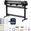 VEVOR Macchina da Taglio per Vinile, Larghezza di Alimentazione Max. 1350 mm, Doppie Lame, Forza Velocità Regolabili, Display LED, Set Stampante per Plotter da Taglio Vinile con Accessori e Software