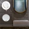 Specchio d'ingrandimento per il bagno Specchio per il trucco con ventosa
