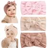 Does not apply 3 Pezzi Fascia Elastica, Accessori Neonata, Fascette per Capelli per Fiocchi, Re