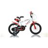 SCH Bici Runner, Bicicletta Bambino, Rosso, 14