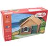 Teifoc Casa con Piastra del Tetto Set Iniziale 123 Pezzi - 62366