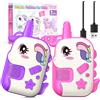 EUCOCO WALKIE TALKIE RICARICABILI BAMBINI UNICORN PER BAMBINE 3-8 ANNI GIOCATTOLI DIVER