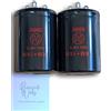 JJ Condensatore JJ 16uF + 16uF 500V set 2 pezzi