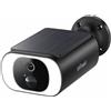 ieGeek 2K Telecamera Wi-Fi Esterno Senza Fili con Pannello Solare Integrato, Vid