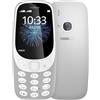 Nokia TELEFONO CELLULARE NOKIA 3310 Dual Sim Grigio Bianco 2,4" Fotocamera Integrata,