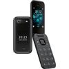 Nokia 2660 Flip - Telefono Cellulare 4G Dual Sim, Tasti Grandi, Tasto SOS, Fotoc