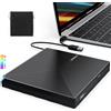 ORIGBELIE MASTERIZZATORE DVD ESTERNO PORTATILE USB 3.0 NERO PER WINDOWS E MAC