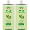 Equilibra Aloe Dermo-Bagno, Gel-Doccia ad Azione Idratante, Emolliente e Rinfres