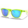 Oakley FROGSKINS 9013 ACID GREEN + SAPPHIRE IRIDIUM + OCCHIALI NUOVI ORIGINALI!