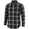Diesel S-Simply-A Camicia Uomo 50 Nera Flanella Scozzese Spessa RRP195