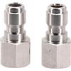 Brand new Pressure Washer-Fitting Stainless-Steel-Connection-Male/Female-Npt-Plug-Fitting