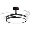 BEL AIR HOME - Ventilatore da Soffitto ROBIN - Motore DC Silenzioso - Luce LED 3
