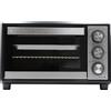 BEHOME Forno Elettrico Ventilato Piccolo 48L da tavolo, Temperatura fino a 230°,