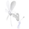 Ventilatore da Parete USB 5V 5W Circolatore Silenzioso per Campeggio Estern
