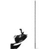 Moxpify Punta per trapano serpentina per legno 6 x 600 mm per legno tenere, legno duro,