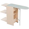 Foppapedretti Stir8 Mobile stiro con piano a scomparsa, Colore Naturale