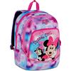 Seven Minnie Mouse Zaino Scuola Doppio Scomparto, Tasca Porta Borraccia, Tasca