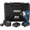 Draper D20 Chiave A Impatto Senza Spazzole 1/2"D 250Nm 2 X 2.0Ah Batterie 55343