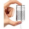Reinmoson Infusore per tisane acciaio inox - 3 × 5,6 cm mini infusore tè a magli
