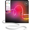 Philips Hue Flux Outdoor Striscia LED 5M, Multicolore, 3.000 Lm, Luce per Estern