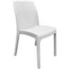 Bica Sedia Virginia Polipropilene Rattan da Giardino Esterni 56×54×79h Antracite