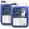 LUCCY WC Blu 10 Litri | Liquido per WC Chimico e Acque Nere | Additivo per Serba