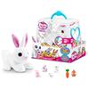 Pets Alive Mama Bunny Surprise di ZURU, giocattolo a sorpresa coniglio peluche r