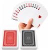 topolenashop 2 Mazzi Carte da Gioco Francesi Plastificate per Poker Ramino Burraco Scala 40