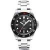 LORENZ SPORTING CLUB 090019AA Orologio Uomo Nero Degradè Acciaio Swiss Made Sub