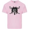 Gildan Maglietta Bambino T-Shirt Cotone Girocollo Skull Jolly Roger
